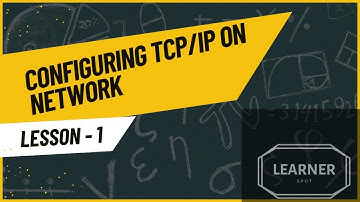 configuring TCP/IP on network