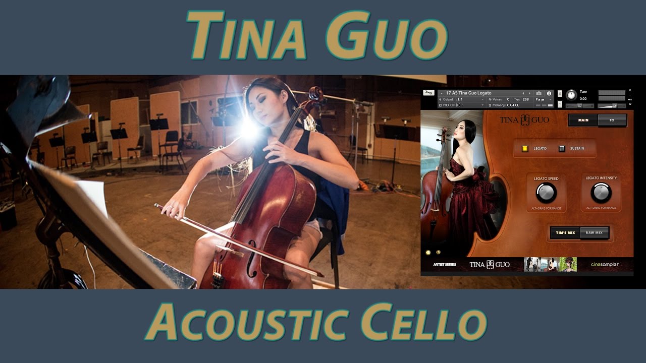 Tina Guo Acoustic Cello VST - YouTube