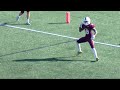 Salisbury caps win off with a long TD
