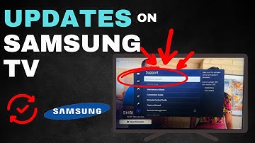 How to Check for Software Updates on a Samsung TV