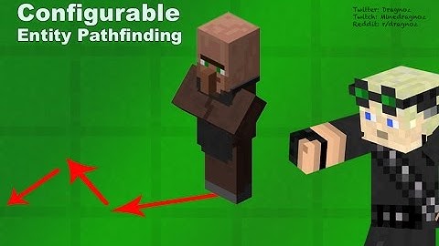 Configurable entity path finding Minecraft 1.8