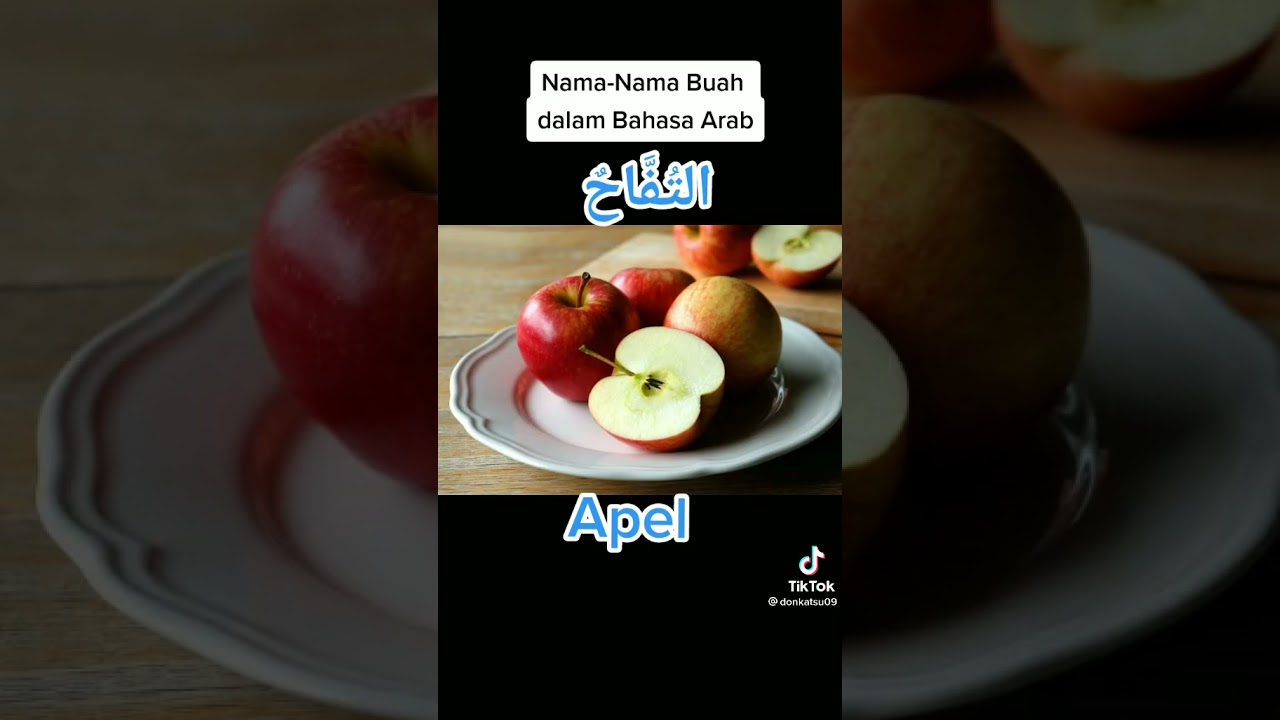Buah Dalam Bahasa Arab / Nama Nama Buah Dalam Bahasa Arab Lengkap Mudah