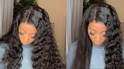 Will My Hair Revert Back? Flat Ironing My Deep Wave | Eullair Hair | Aliexpress