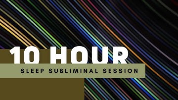 Escape Your Fear of Rejection & Failure - (10 Hour) River Sound - Sleep Subliminal - Minds in Unison