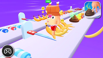 Crushy Fingers - Gameplay Walkthrough Part 74 - Puzzle Game Levels 385-389 (iOS, Android)