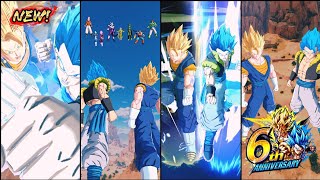 NEW LF TAG SUPER VEGITO & GOGETA BLUE SPECIAL 6TH ANNIVERSARY CUTSCENE 🔥!! [Dragon Ball Legends]