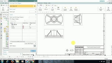 UNIGRAPHICS - DRAFTING - FRAME & TITLE BLOCK  part 1