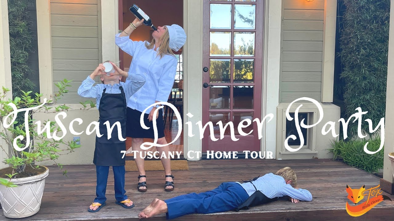 Tuscan Dinner Party Home Tour!