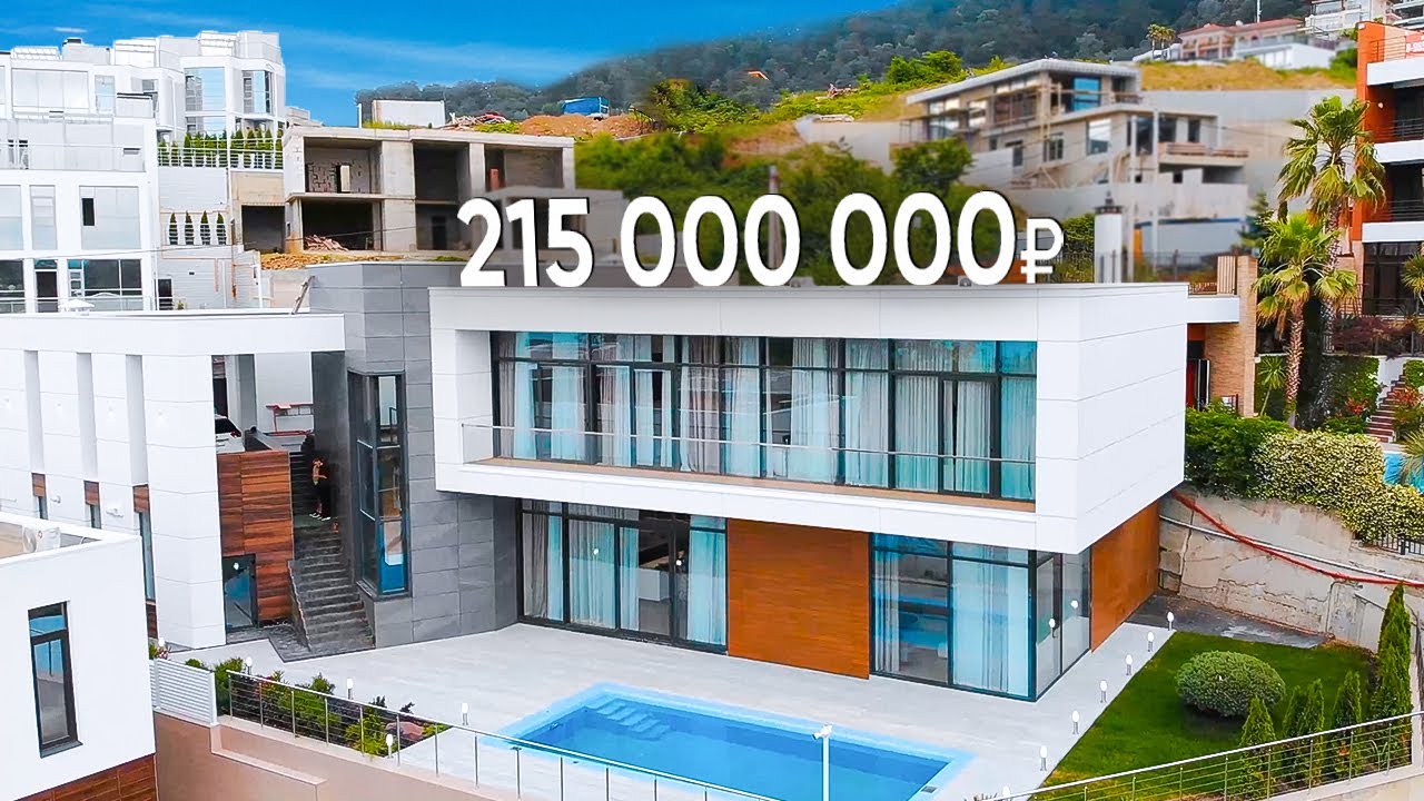 ВИЛЛА В СОЧИ ОТ СТРОИТЕЛЕЙ ИЗ МАГНИТОГОРСКА! 🔥КАЧЕСТВО С ВИДОМ НА МОРЕ! Обзор элитного дома в Хосте