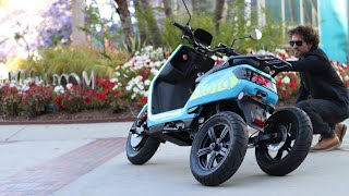 Xoto 3 wheel electric scooter