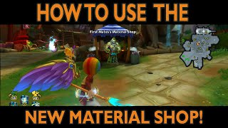 How to use the NEW Material Shop - DD2