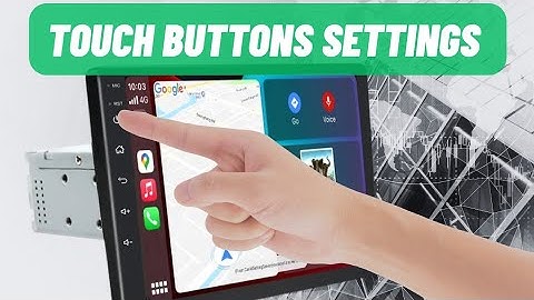 👍How to set Touch Panel buttons in Allwinner 7.1.1 Android car stereo || Panel buttons setting