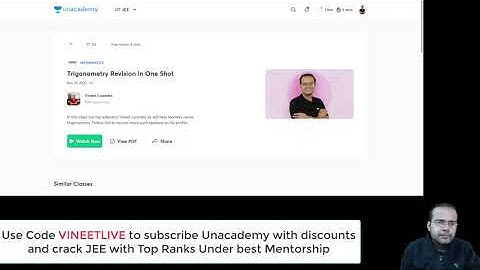 Trigonometry in One Shot JEE Main