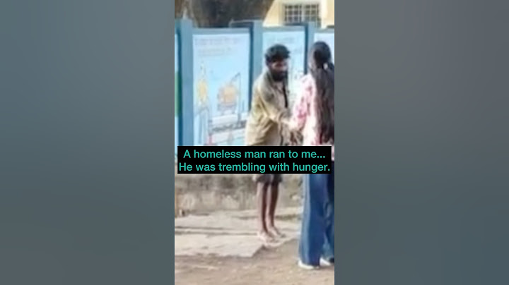 STARVING Man Gets Food Instead of Cash! #motivational