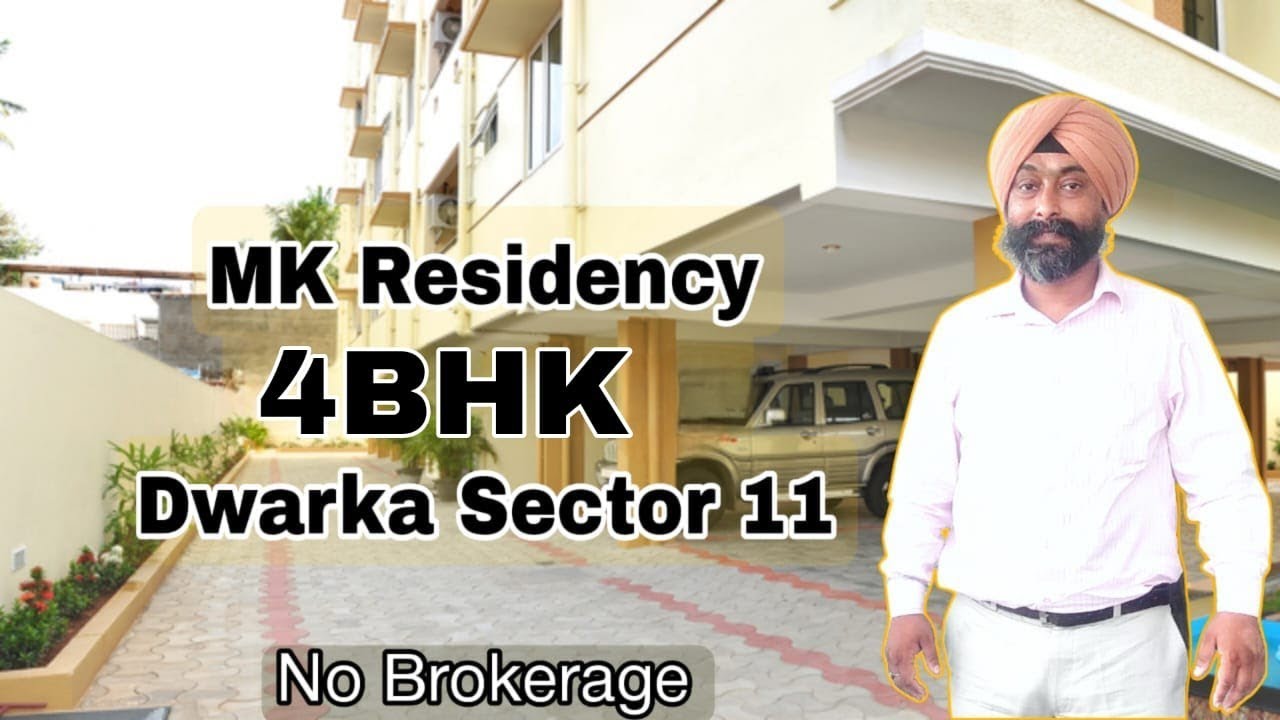 4 BHK in M. K. Residency Dwarka Sector 11 Delhi Resale 9319502014