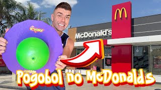 Pogobol No Mc Donalds Paguei O Maior Mico No Desafio Do Drive Thru Peter Toys