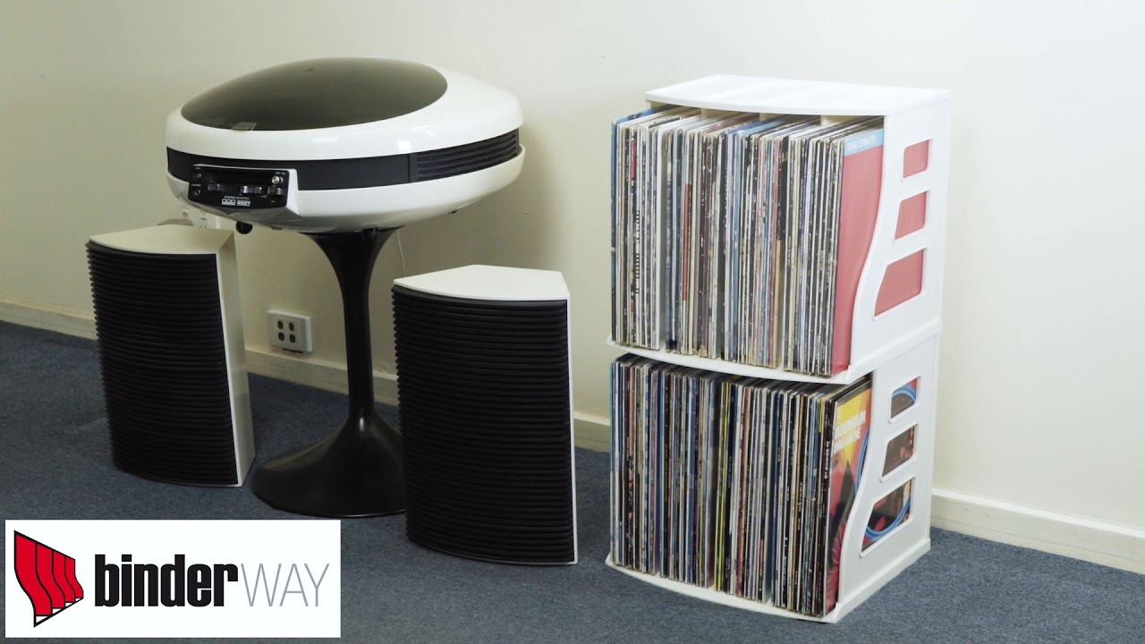 Binder Way Vinyl Record, Scrapbooking Paper/Cardstock, Ring Binder Storage Organizer