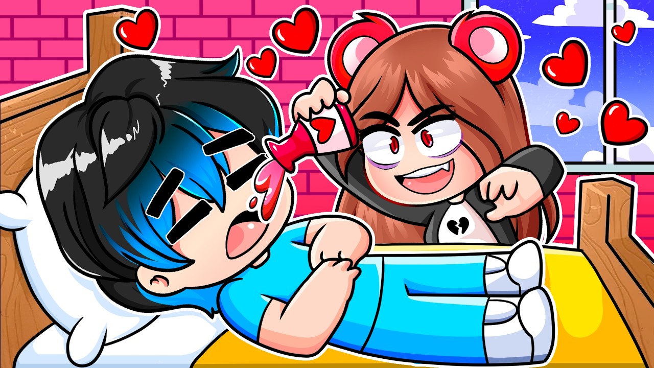 MI NOVIO se ENAMORA de ELA.EXE 😱💗 en Roblox Snapchat