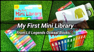 My First Mini Library From Lil Legends Oswaal Books Kids First Book For 6 Months Set Of 12