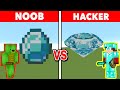 NOOB VS PRO VS HACKER Minecraft Pixel art✨Diamond✨