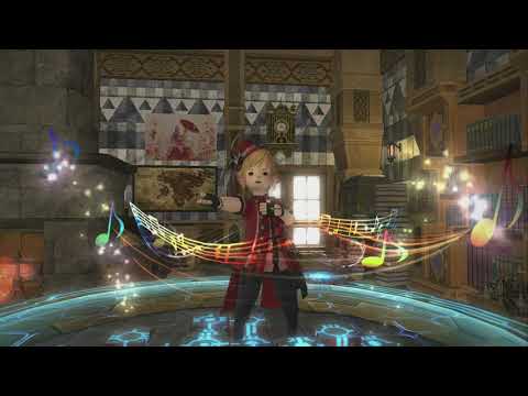 【FF14-481】FINAL FANTASY XIV 歌姫を真似る【ララフェル男・エモート】