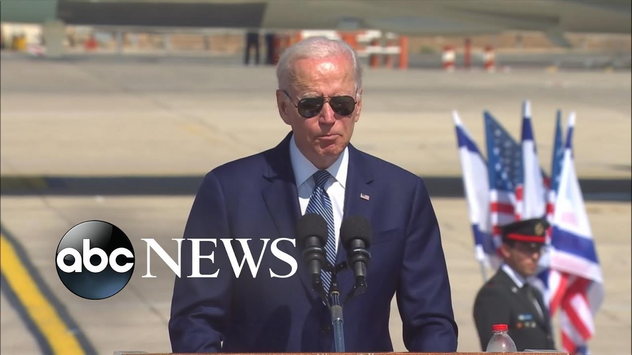 ABC News Live: Biden delivers remarks in Israel at start of Middle East tour l ABCNL