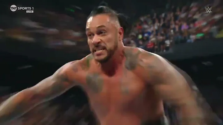 Rhea Ripley helps Damian Priest from the attack of The Judgment Day: Raw, Aug. 5, 2024