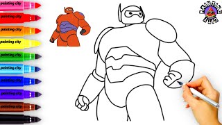 How to Draw Baymax Hero Skin from Fortnite | Easy Stylized Sketch Tutorial screenshot 1