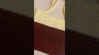 Easy Crochet Tote Bag #crochetmalayalam #crochetforbeginners #crochetbag #fyp #ytshorts #crochet