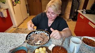 МУКБАНГ 🍽 СЛАБОНЕРВНЫМ ПРОШУ не смотреть. MUKBANG 🍴FAINT HEARTS, PLEASE LEAVE  