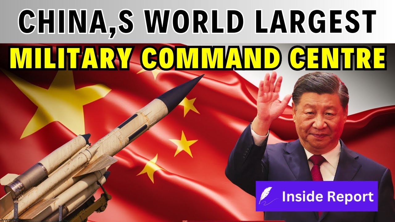 The world’s largest military command center is being built in China.