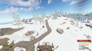 Heli Race Back From Raid | Rust