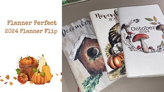 Planner Perfect Review and Flip of My 2024 Planners