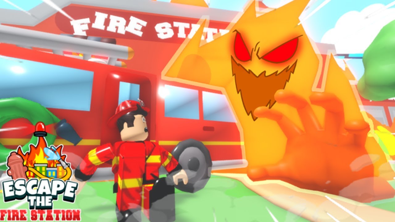 Roblox Escape The Fire Station Obby! - YouTube