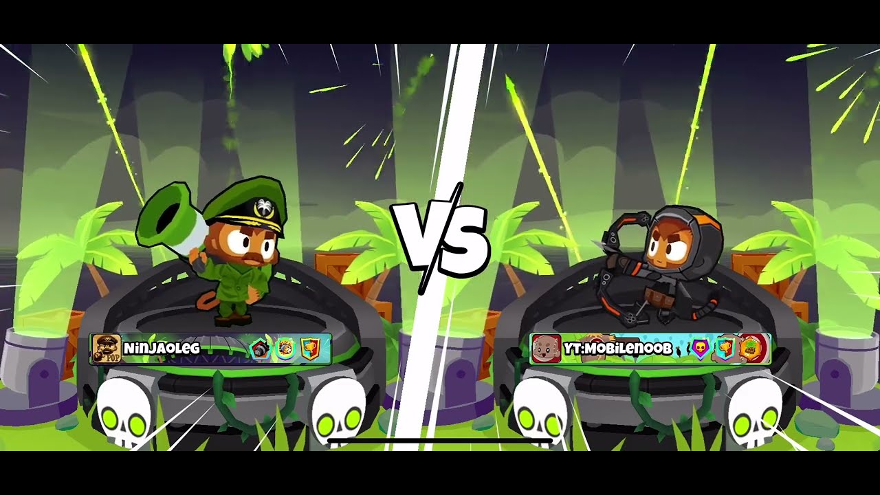 BTD Battles 2 [Ranked Versus] Tack Mortar Boat Quincy (Road to Hom