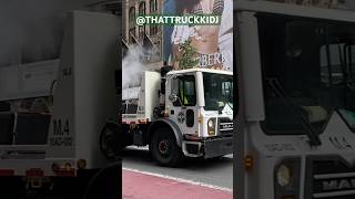 DSNY Flatbed #thattruckkidj #dsny #trashtruck #garbagetruck #trucker #flatbed