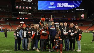 Amazon Prime Members VIP Gameday Experience for TNF | Cleveland Browns