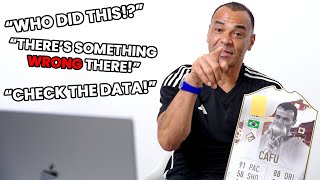 ICON CAFU REACTS TO HIS FIFA STATS!