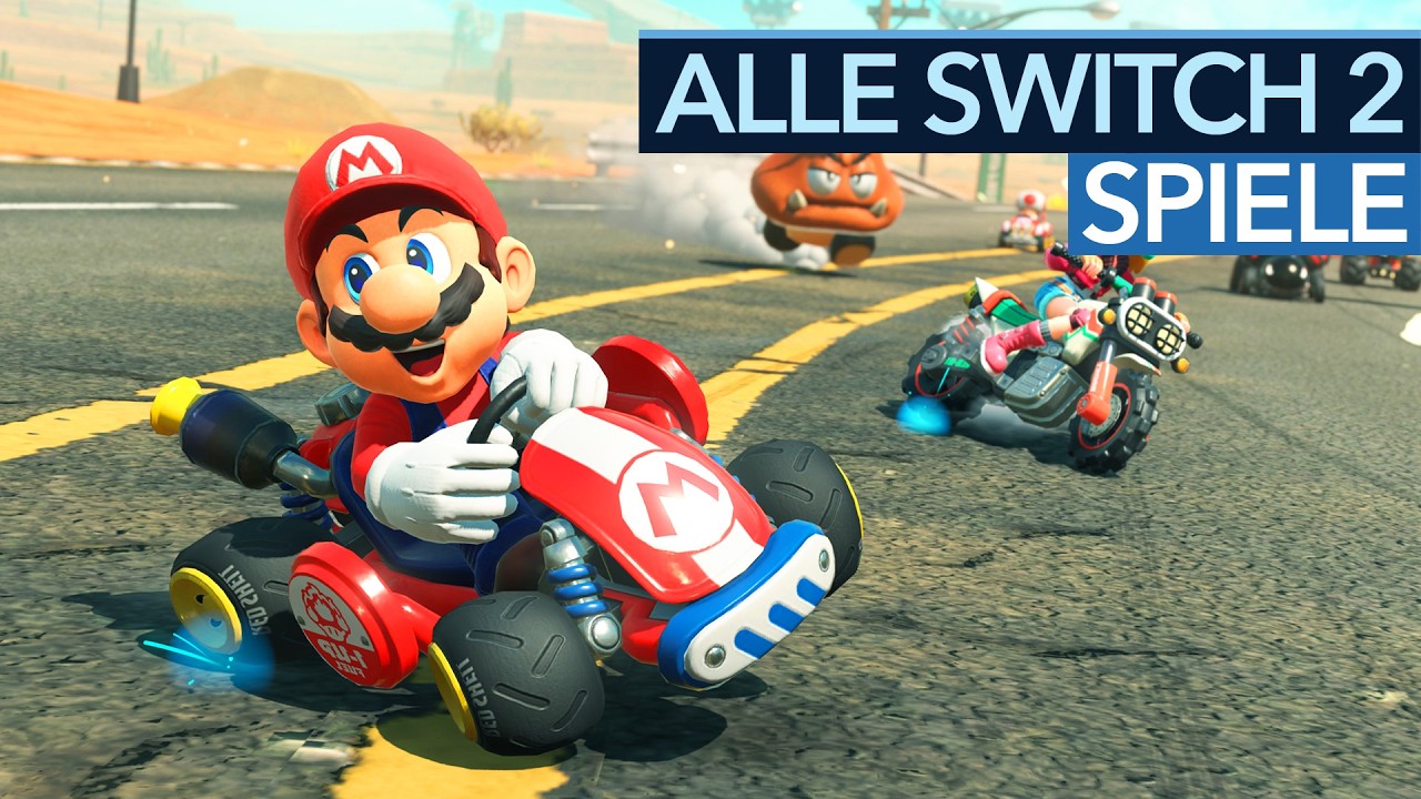 Diese 54 Spiele erscheinen für die Nintendo Switch 2!