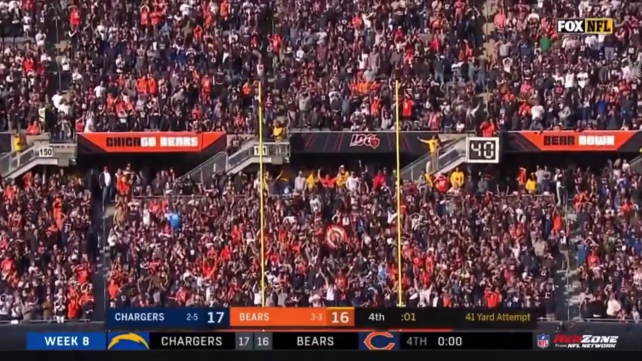 Bears Missed Field Goal Leads To A Loss Youtube