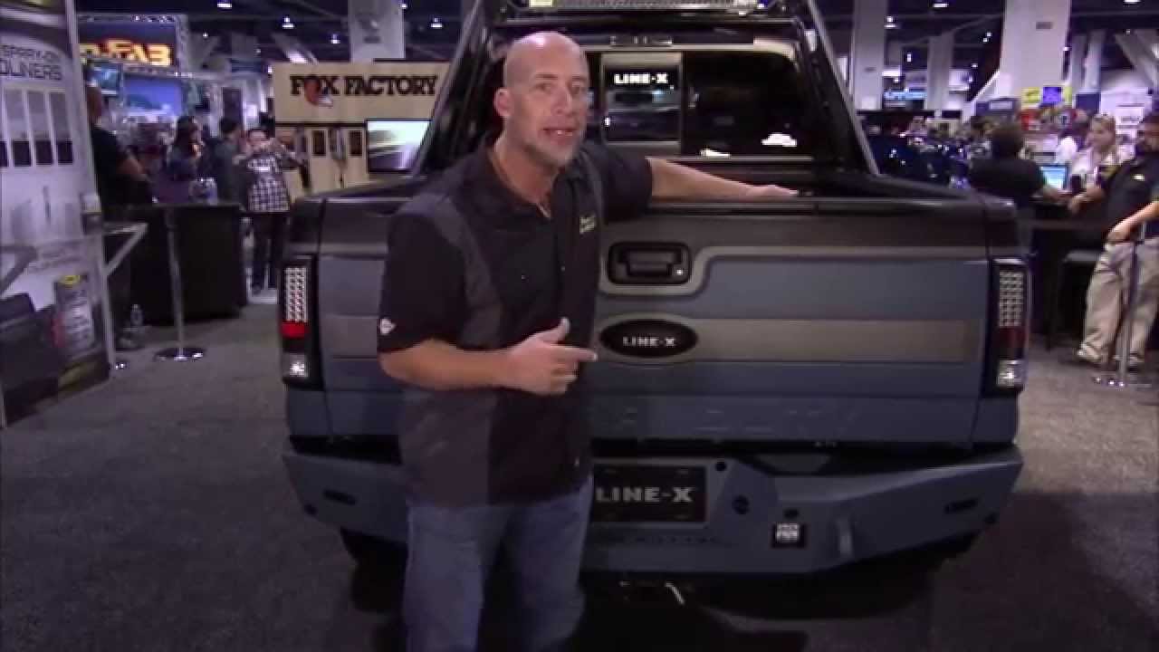 Video Of The Toughest Line X Trucks From Sema 14 Youtube