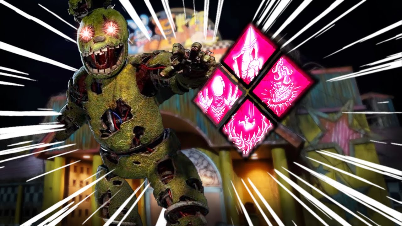 Springtrap Always Come Back Build In DBD (No commentary) - YouTube