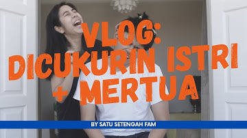 VLOG - RAMBUT DICUKUR ISTRI & MERTUA, HASILNYA? #DIRUMAHAJA