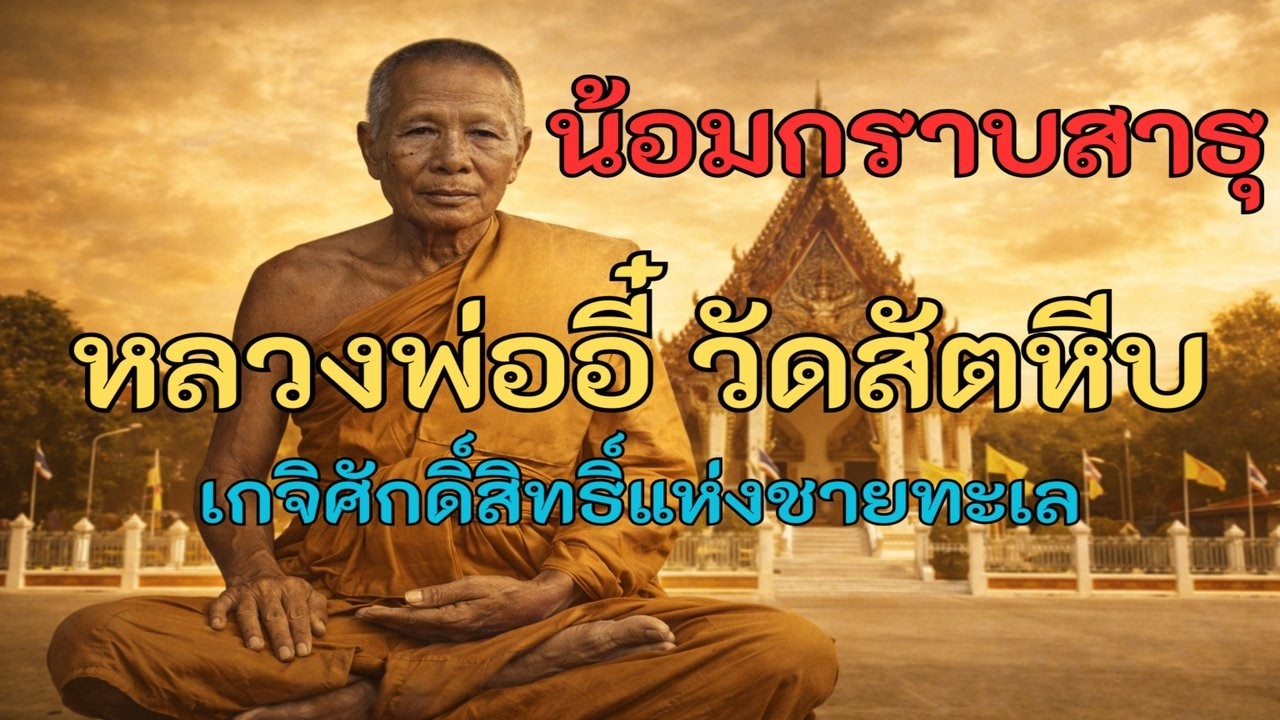 หลวงพ่ออี๋ วัดสัตหีบ|เกจิดังที่ชาวทะเลศรัทธาทั้งอ่าว ปาฏิหาริย์แรง วัตถุมงคลขลังที่คนไม่ค่อยรู้