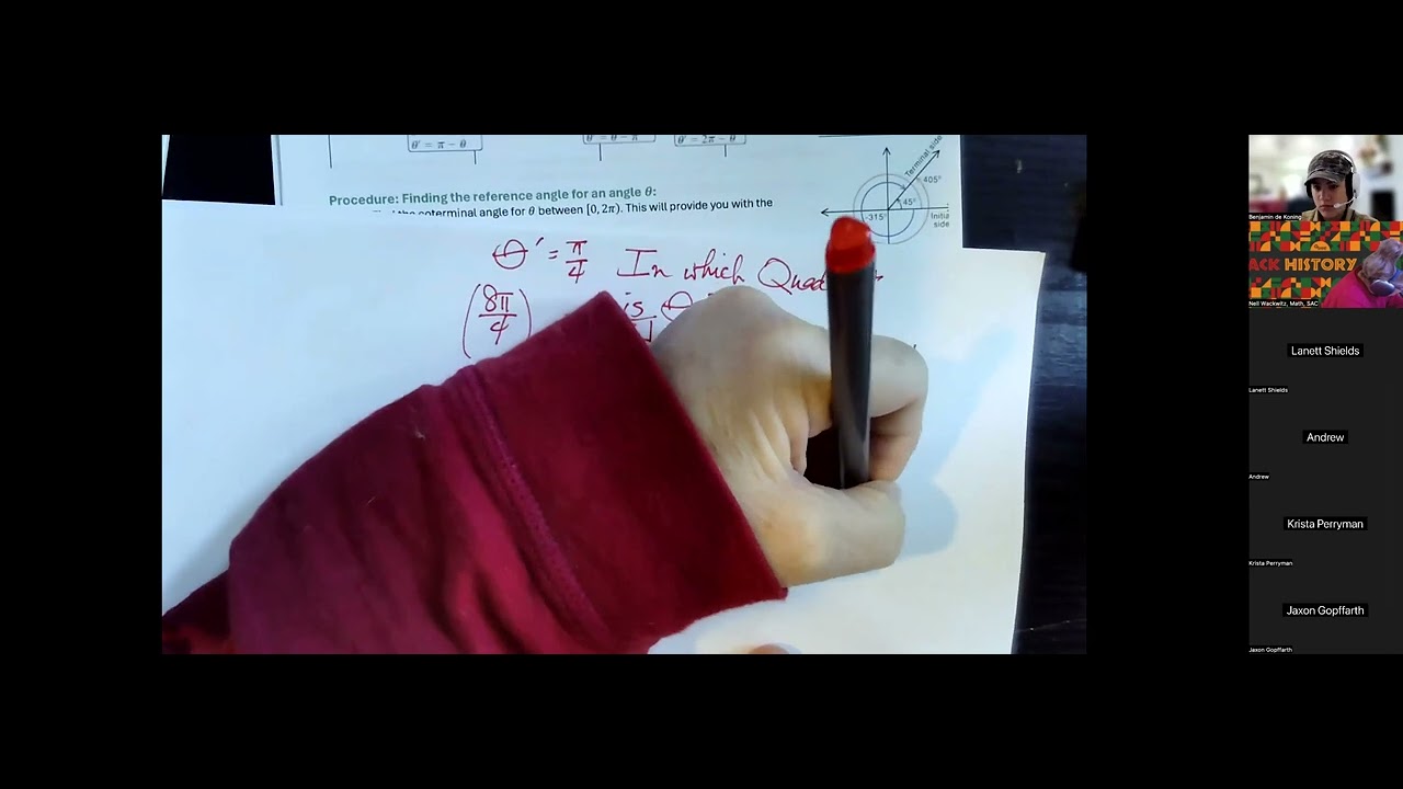 Reference Angles, Normalization, and Drawing Triangles - YouTube