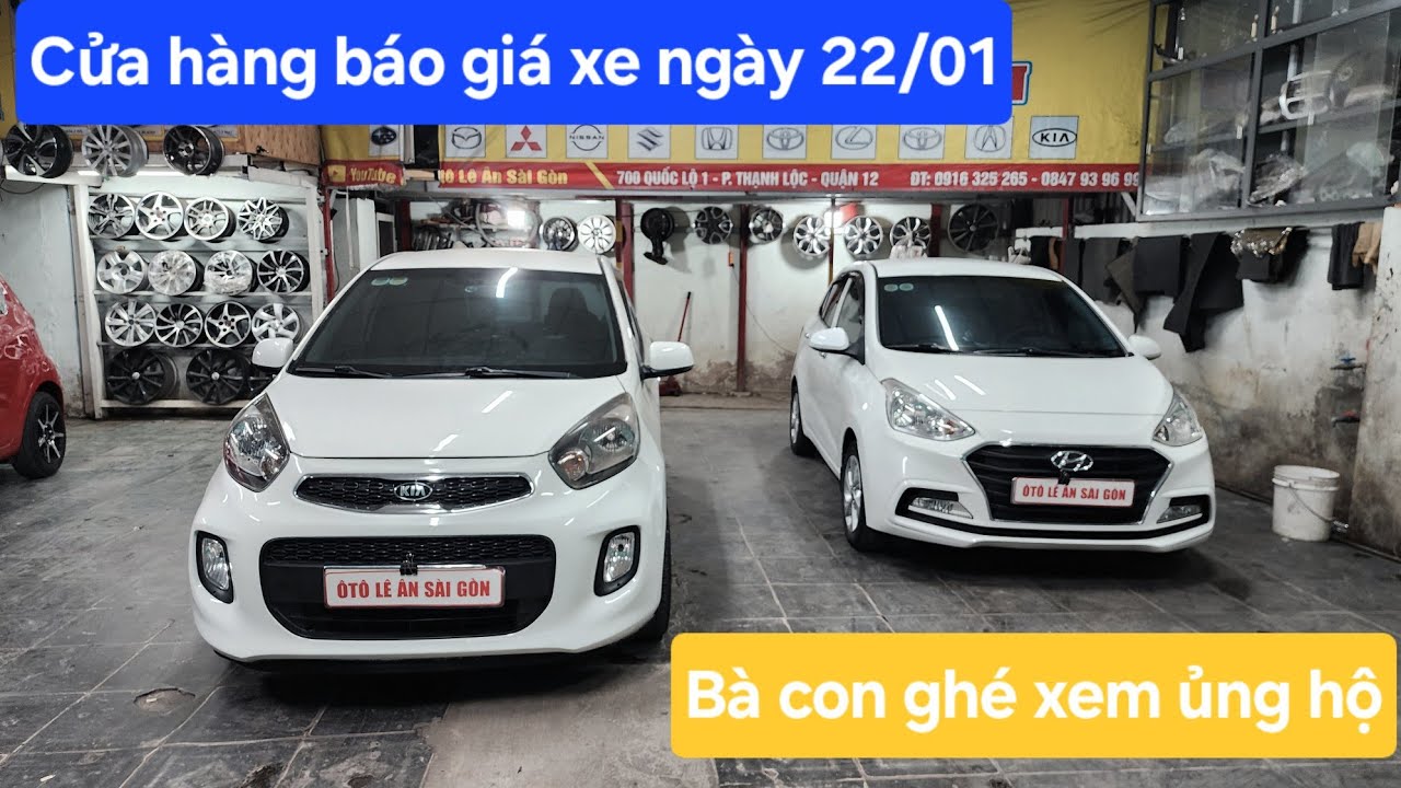 Ô Tô Lê Ân Sài Gòn | Cửa hàng báo xe ngày 22/01 bà con ghé xem mua ủng hộ