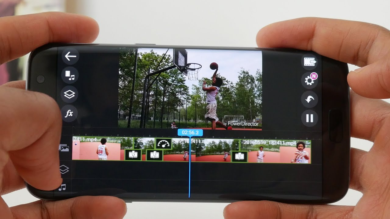 Android Video Schnitt App Powerdirector Mobile Youtube