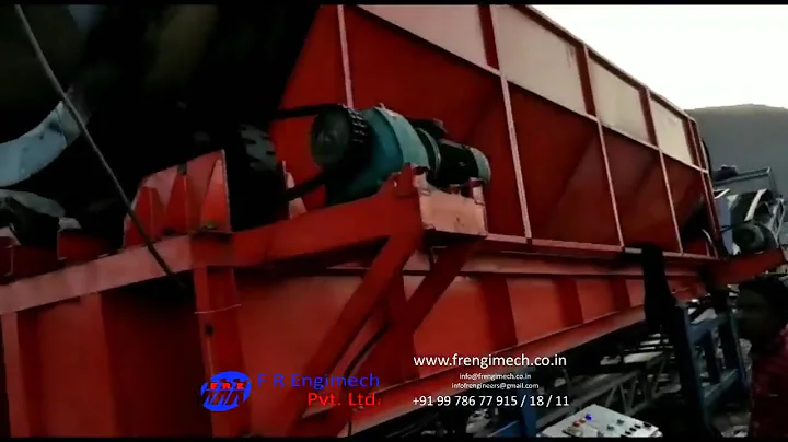 Solid Waste Management System Trommel Screen : FR Engimech Private Limited