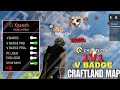 VBADGE 1v1 CRAFTLAND MAP 😱 | AUTO HEADSHOT &amp; MANY MORE FEATURES| CRAFTLAND MAP NEW CODE BY XYANSH