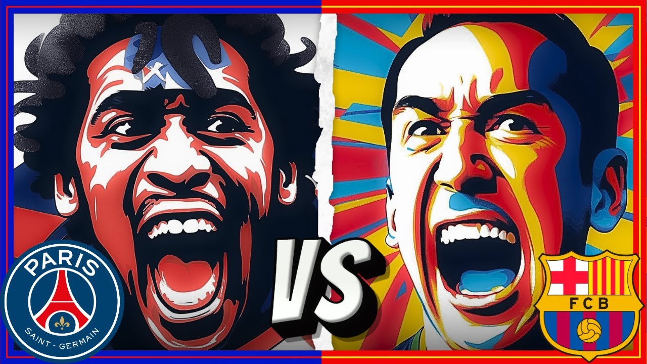 PSG FAN VS BARCELONA FAN [RAGE DEBATE] - YouTube